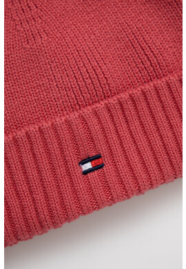 Tommy Hilfiger Детска шапка в розово с фина плетка - Pepit.bg