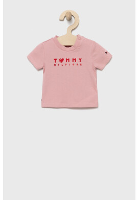 Tommy Hilfiger Детска тениска в розово - Pepit.bg