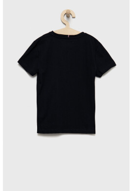 Tommy Hilfiger Детска тениска в тъмносиньо - Pepit.bg