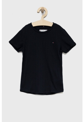 Tommy Hilfiger Детска тениска в тъмносиньо - Pepit.bg