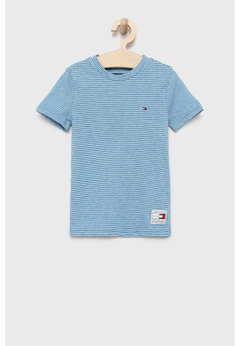 Tommy Hilfiger Детска тениска в тъмносиньо - Pepit.bg