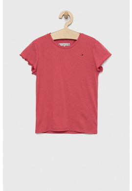 Tommy Hilfiger Детска тениска в розово - Pepit.bg