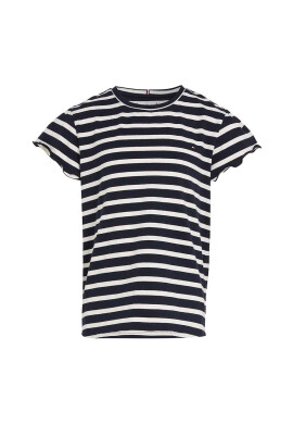 Tommy Hilfiger Детска тениска в тъмносиньо - Pepit.bg