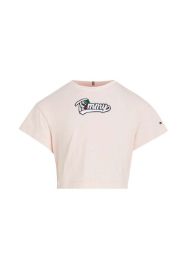 Tommy Hilfiger Детска тениска в розово - Pepit.bg