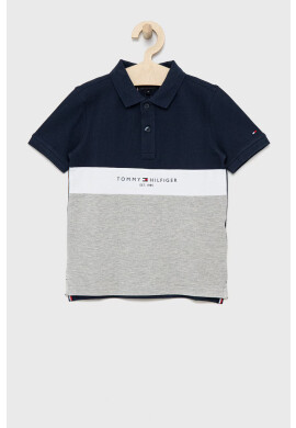 Tommy Hilfiger Детска тениска с яка - Pepit.bg