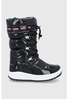 Tommy Hilfiger Детски апрески в черно - Pepit.bg