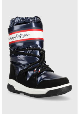 Tommy Hilfiger Детски апрески в сребристо - Pepit.bg