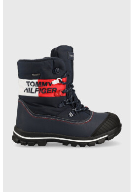 Tommy Hilfiger Детски апрески в тъмносиньо - Pepit.bg