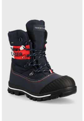 Tommy Hilfiger Детски апрески в тъмносиньо - Pepit.bg