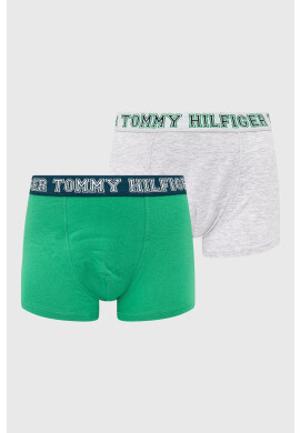 Tommy Hilfiger Детски боксерки в зелено - Pepit.bg