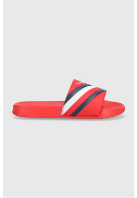 Tommy Hilfiger Детски чехли в червено - Pepit.bg