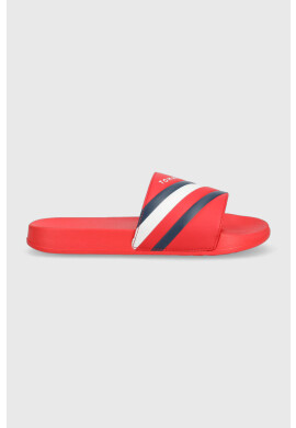Tommy Hilfiger Детски чехли в червено - Pepit.bg