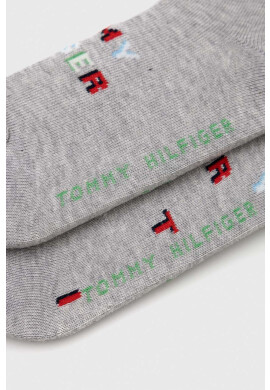Tommy Hilfiger Детски чорапи (2 броя) в сиво - Pepit.bg