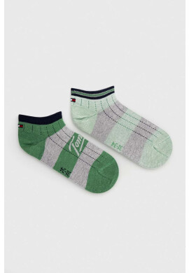 Tommy Hilfiger Детски чорапи (2 броя) в зелено - Pepit.bg