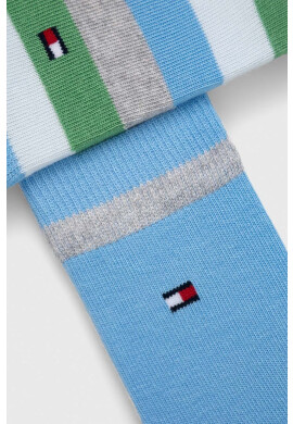 Tommy Hilfiger Детски чорапи (2 броя) в зелено - Pepit.bg