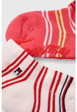 Tommy Hilfiger Детски чорапи (2 броя) в розово - Pepit.bg