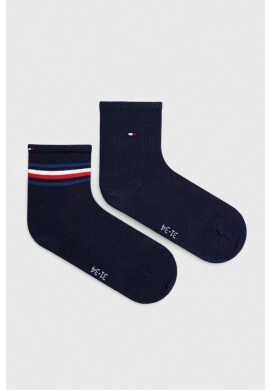 Tommy Hilfiger Детски чорапи (2 броя) в тъмносиньо - Pepit.bg