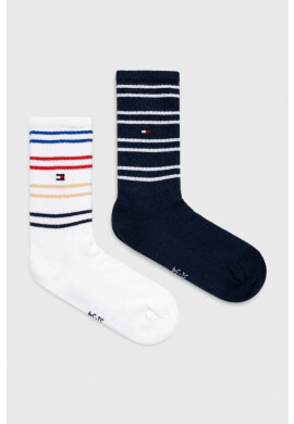 Tommy Hilfiger Детски чорапи (2 броя) в тъмносиньо - Pepit.bg