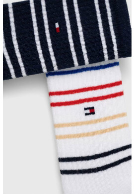 Tommy Hilfiger Детски чорапи (2 броя) в тъмносиньо - Pepit.bg