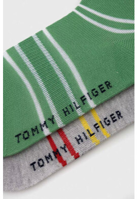 Tommy Hilfiger Детски чорапи (2 броя) в зелено - Pepit.bg