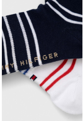 Tommy Hilfiger Детски чорапи (2 броя) в тъмносиньо - Pepit.bg