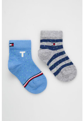 Tommy Hilfiger Детски чорапи (2 чифта) в тъмносиньо - Pepit.bg