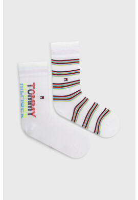 Tommy Hilfiger Детски чорапи в бяло - Pepit.bg