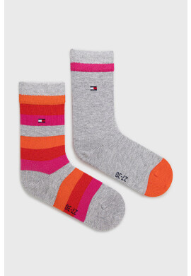 Tommy Hilfiger Детски чорапи в сиво - Pepit.bg