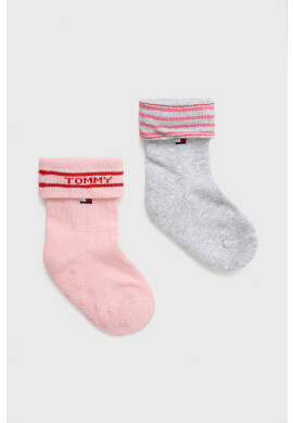 Tommy Hilfiger Детски чорапи в розово - Pepit.bg