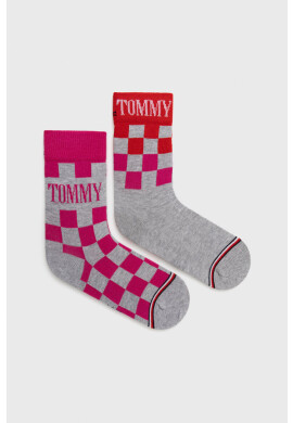 Tommy Hilfiger Детски чорапи в лилаво - Pepit.bg