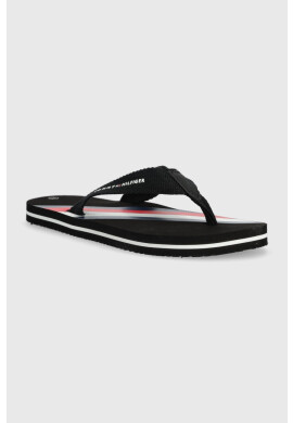 Tommy Hilfiger Детски джапанки в черно - Pepit.bg