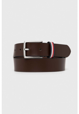 Tommy Hilfiger Детски кожен колан в кафяво - Pepit.bg