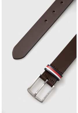Tommy Hilfiger Детски кожен колан в кафяво - Pepit.bg