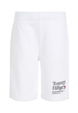 Tommy Hilfiger Детски къси панталони в бяло с регулируема талия - Pepit.bg