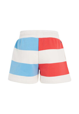 Tommy Hilfiger Детски къси панталони в синьо с десен с регулируема талия - Pepit.bg
