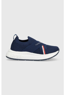 Tommy Hilfiger Детски маратонки в тъмносиньо - Pepit.bg