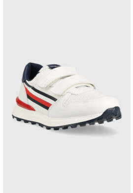 Tommy Hilfiger Детски маратонки в бяло - Pepit.bg