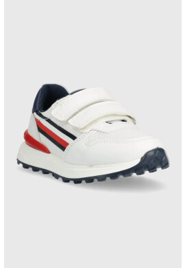 Tommy Hilfiger Детски маратонки в бяло - Pepit.bg