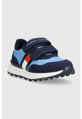 Tommy Hilfiger Детски маратонки в тъмносиньо - Pepit.bg