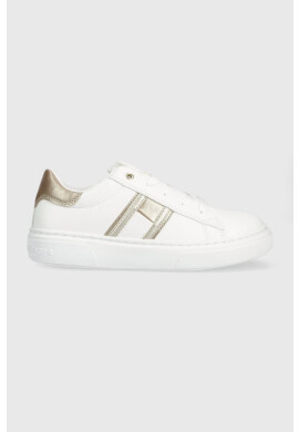 Tommy Hilfiger Детски маратонки в бяло - Pepit.bg