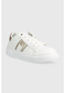 Tommy Hilfiger Детски маратонки в бяло - Pepit.bg