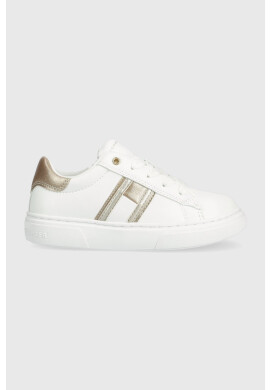 Tommy Hilfiger Детски маратонки в бяло - Pepit.bg