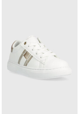 Tommy Hilfiger Детски маратонки в бяло - Pepit.bg