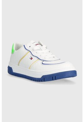 Tommy Hilfiger Детски маратонки в бяло - Pepit.bg