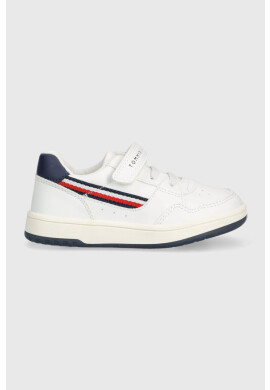 Tommy Hilfiger Детски маратонки в бяло - Pepit.bg