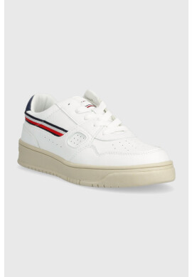 Tommy Hilfiger Детски маратонки в бяло - Pepit.bg