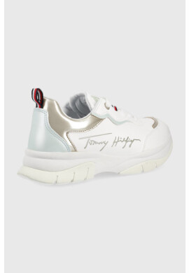 Tommy Hilfiger Детски маратонки в златисто - Pepit.bg