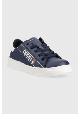 Tommy Hilfiger Детски маратонки в тъмносиньо - Pepit.bg