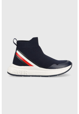 Tommy Hilfiger Детски маратонки в тъмносиньо - Pepit.bg