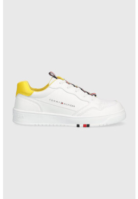 Tommy Hilfiger Детски маратонки в бяло - Pepit.bg